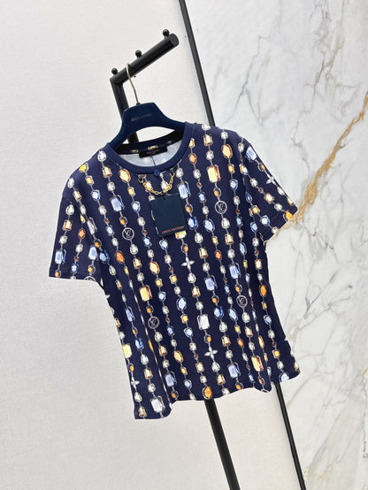 Louis 25ss print t-shirt