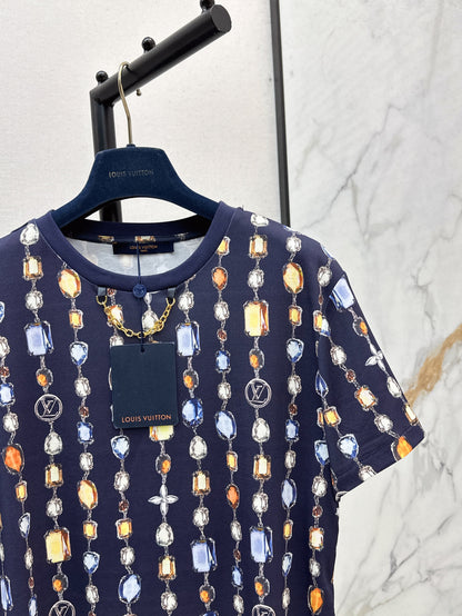 Louis 25ss print t-shirt