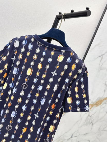 Louis 25ss print t-shirt