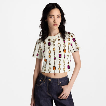 Louis 25ss print t-shirt
