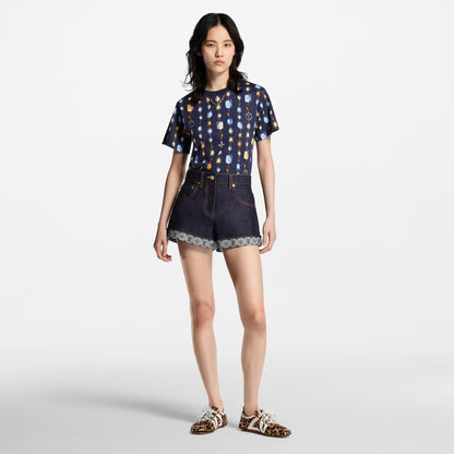 Louis 25ss print t-shirt