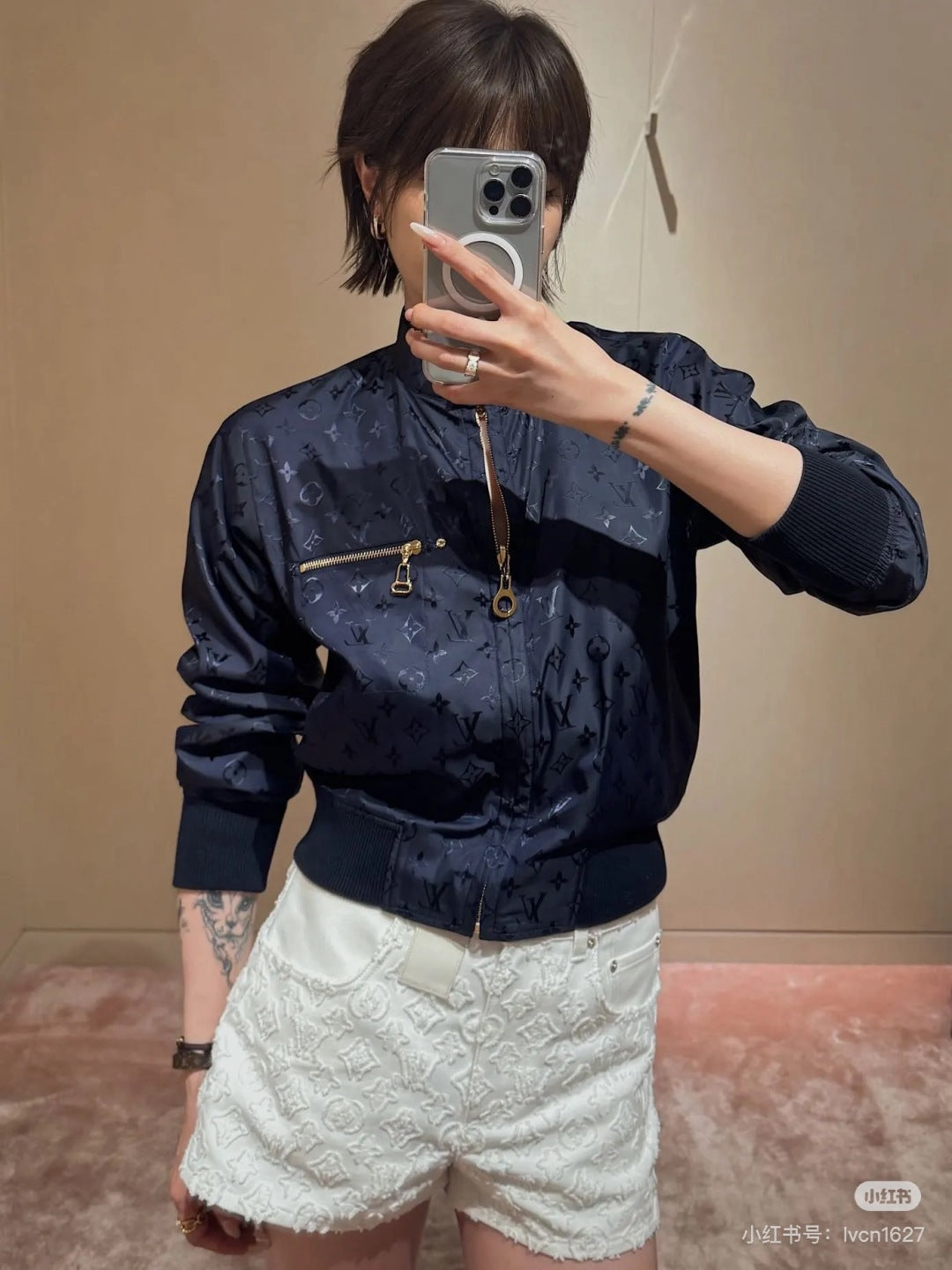 Louis 25ss reversible jacket