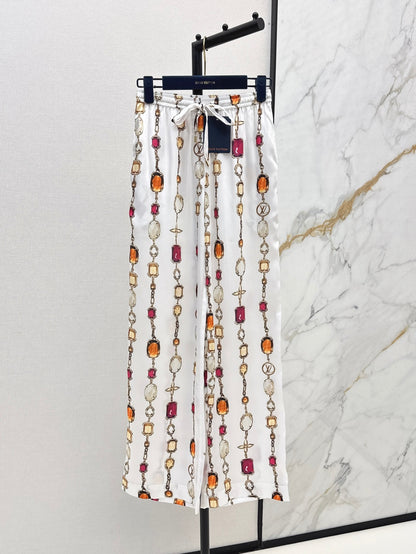 Louis 25ss print pants