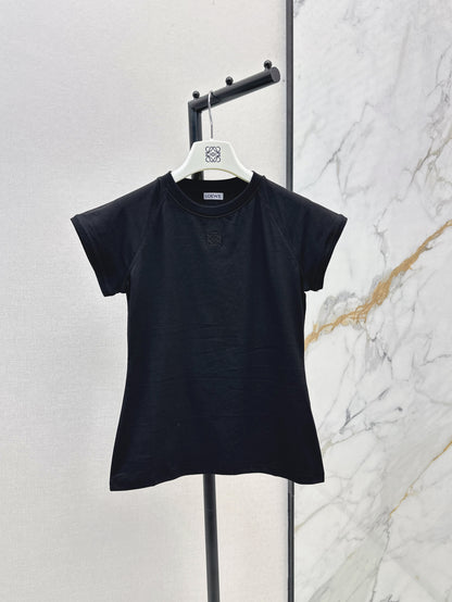 Loe 25ss embroidered t-shirt