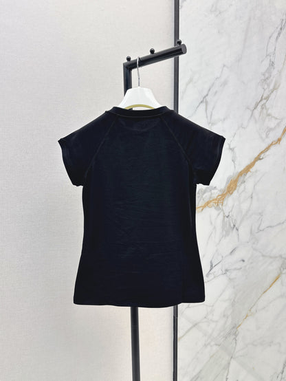 Loe 25ss embroidered t-shirt