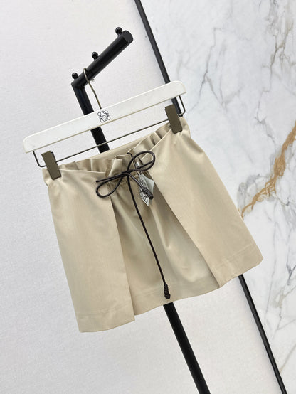 Loe 25ss drawstring skirt