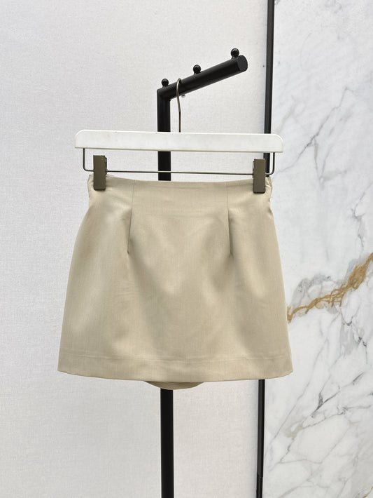 Loe 25ss drawstring skirt