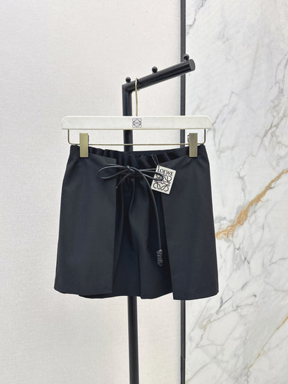 Loe 25ss drawstring skirt