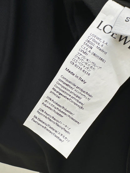 Loe 25ss drawstring skirt