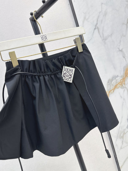 Loe 25ss drawstring skirt