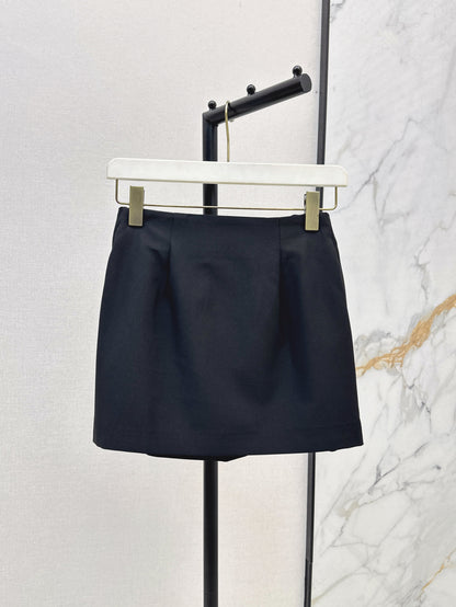Loe 25ss drawstring skirt