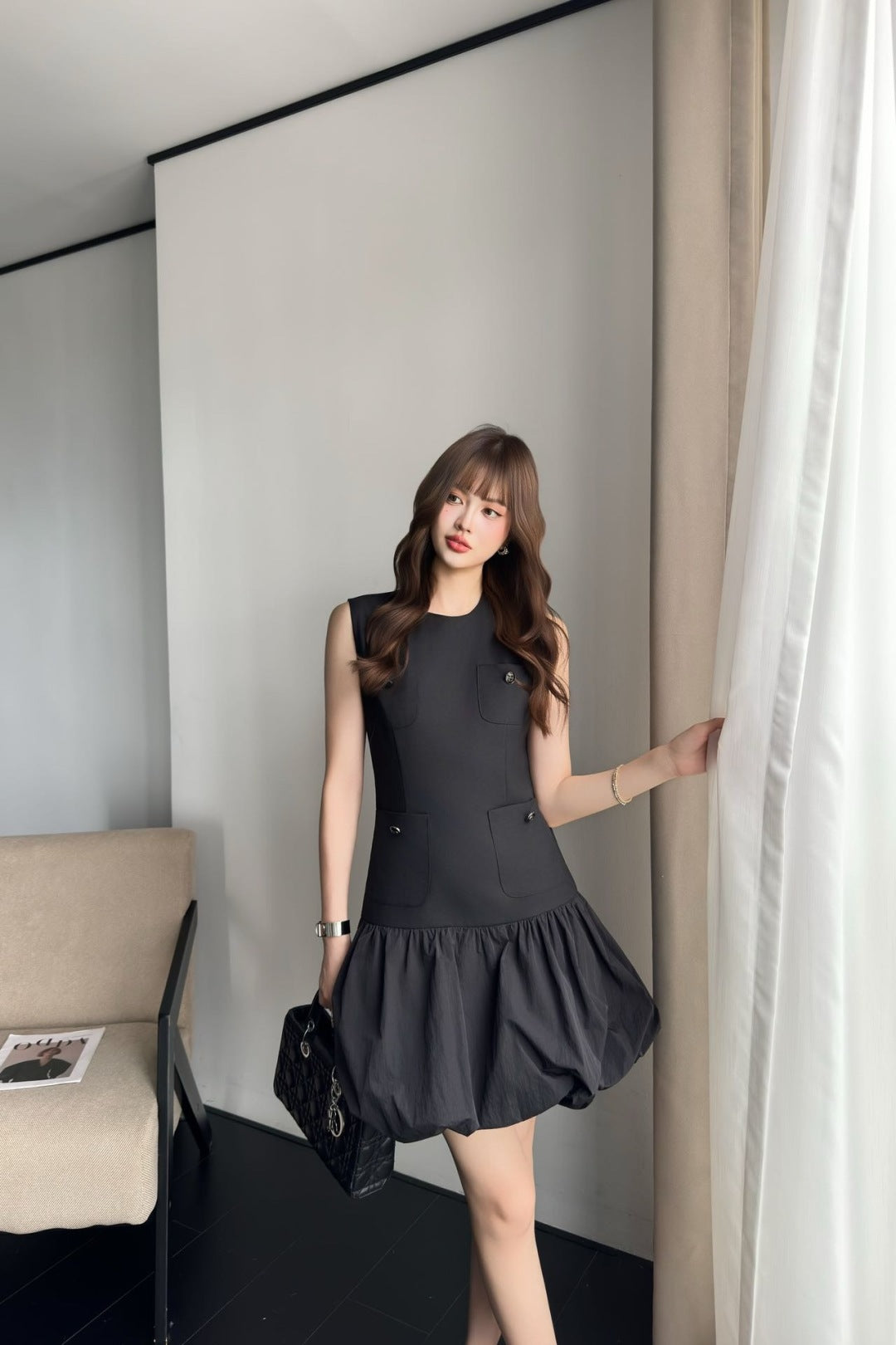 CD 25ss sleeveless dress
