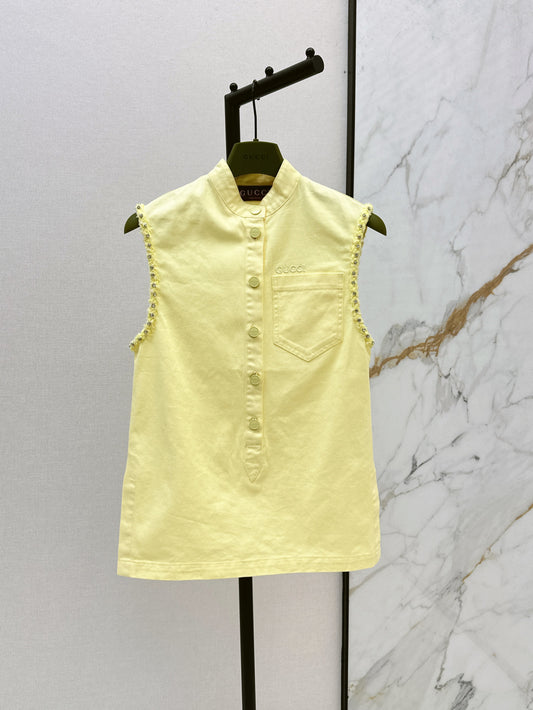 Guc 25ss denim vest
