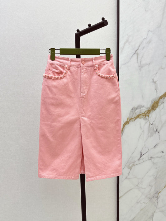 Guc 25ss denim skirt