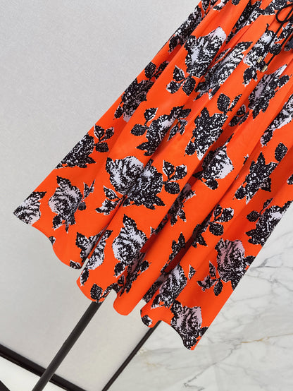 Louis 25ss print skirt