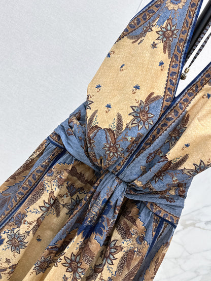 Zimm 25ss print dress