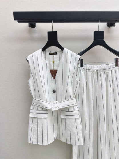 Loro 25ss linen suit