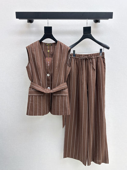 Loro 25ss linen suit