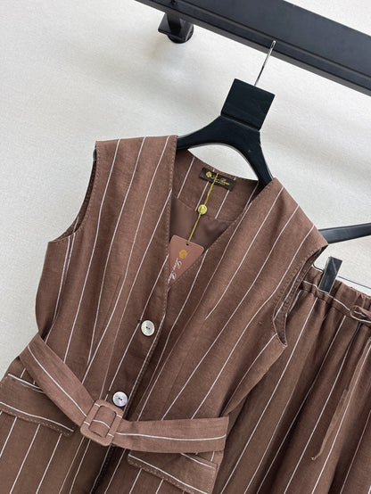Loro 25ss linen suit