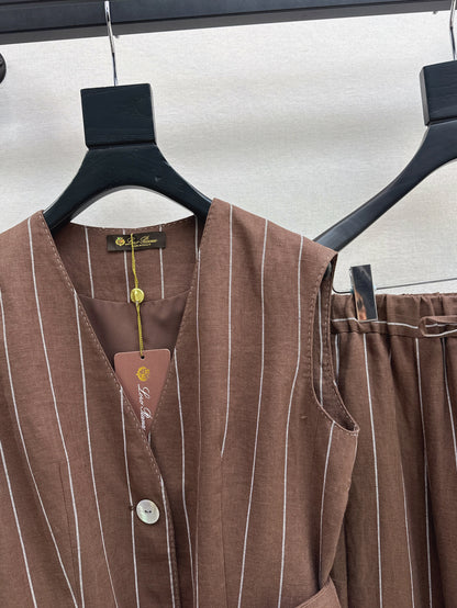 Loro 25ss linen suit