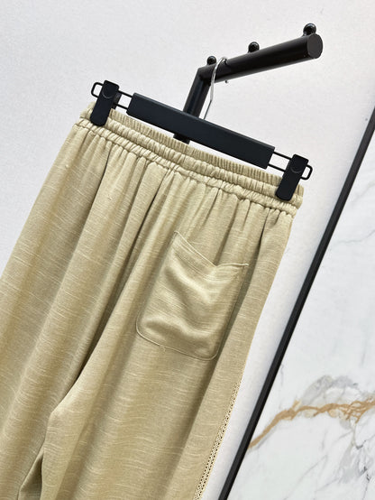 CD 25ss embroidered pants