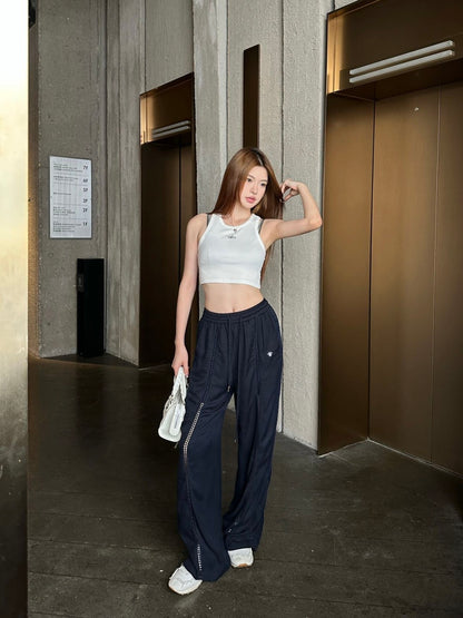 CD 25ss embroidered pants
