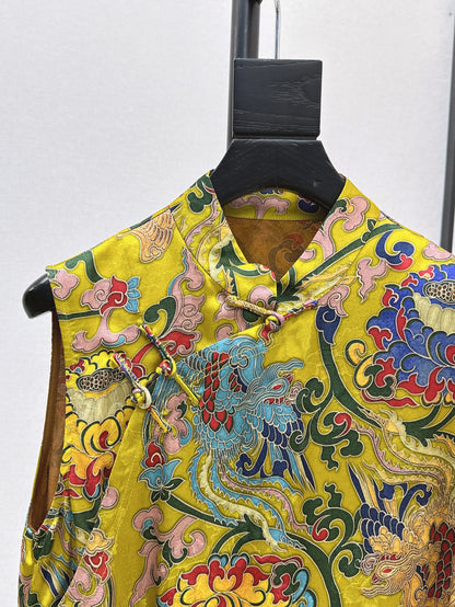 25ss silk vest