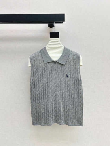 Ral 25ss knit vest