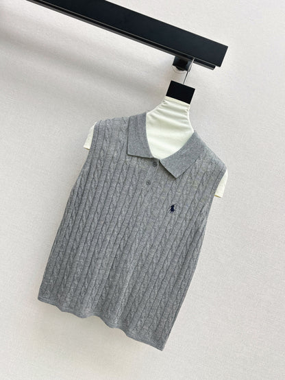 Ral 25ss knit vest