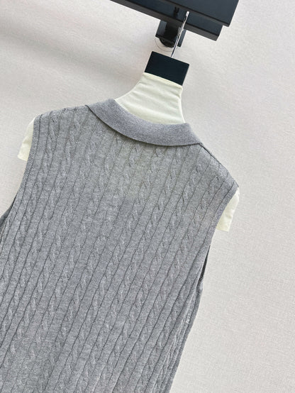 Ral 25ss knit vest