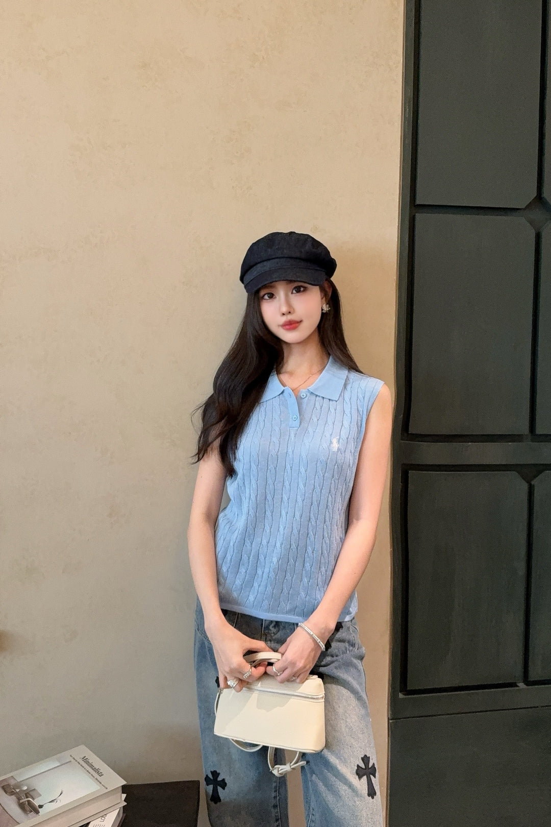 Ral 25ss knit vest
