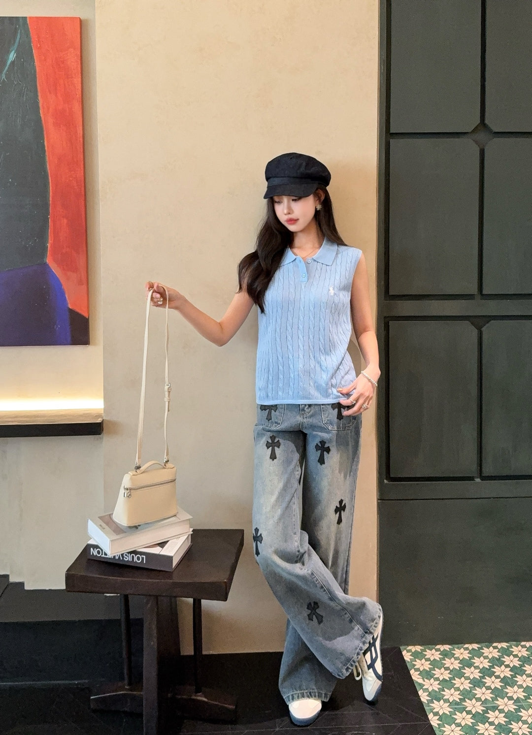 Ral 25ss knit vest