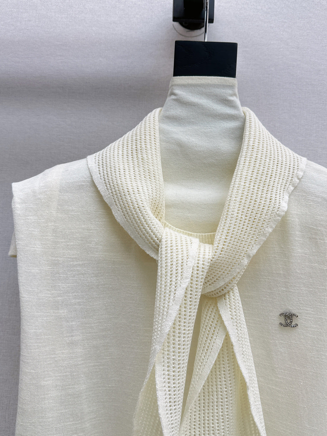 Chan 25ss knit vest