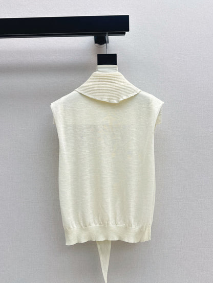 Chan 25ss knit vest
