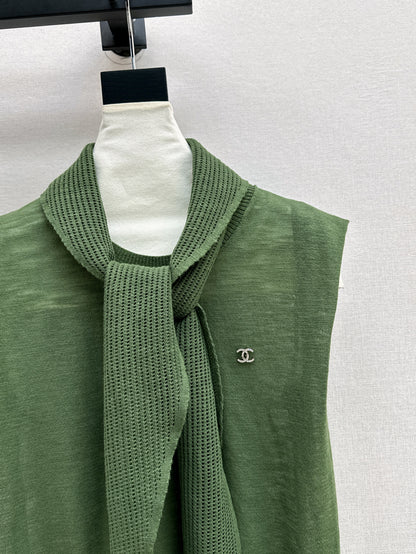 Chan 25ss knit vest