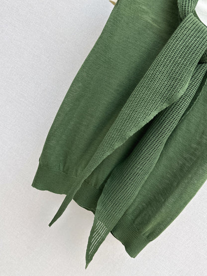 Chan 25ss knit vest