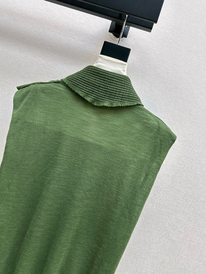 Chan 25ss knit vest