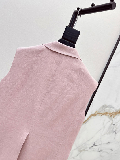 Loro 25ss linen vest