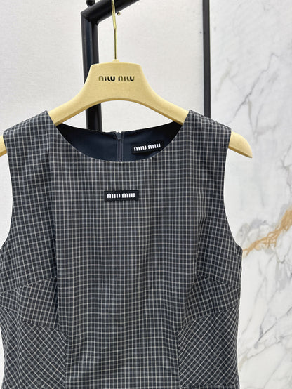 Miu 25ss sleeveless dress
