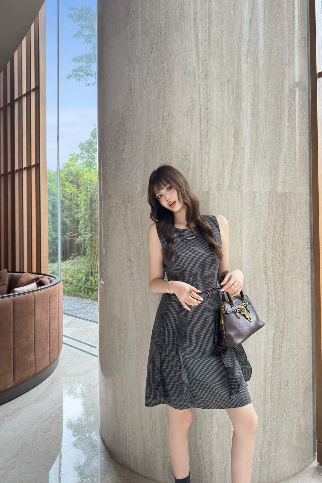 Miu 25ss sleeveless dress