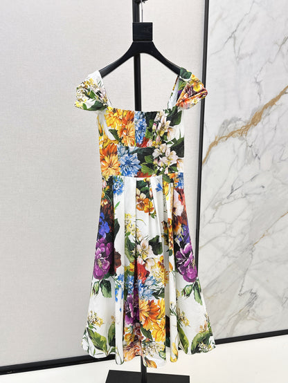 Dolce 25ss print dress