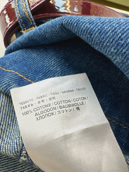 Guc 25ss denim skirt