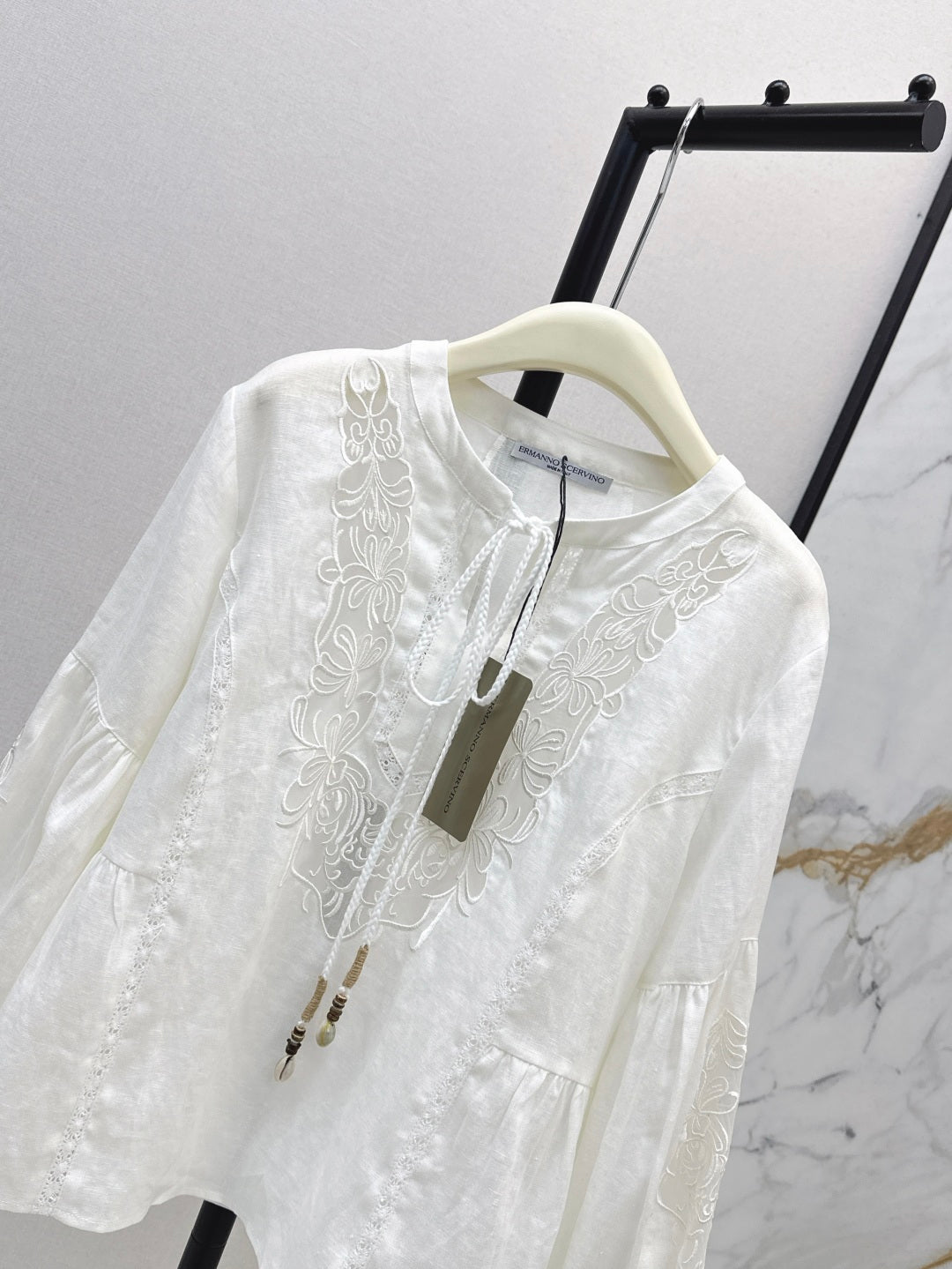 Es 25ss embroidered shirt
