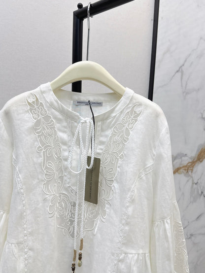 Es 25ss embroidered shirt