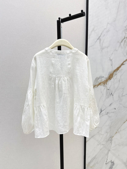 Es 25ss embroidered shirt