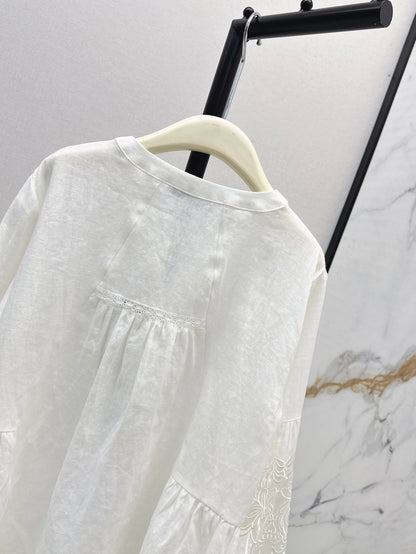 Es 25ss embroidered shirt