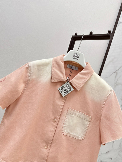 Loe 25ss crop shirt