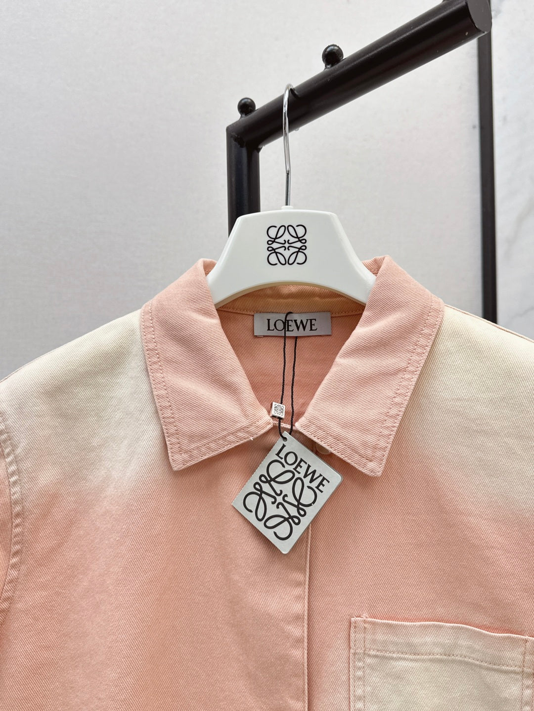 Loe 25ss crop shirt