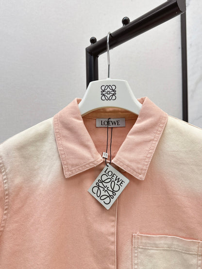 Loe 25ss crop shirt