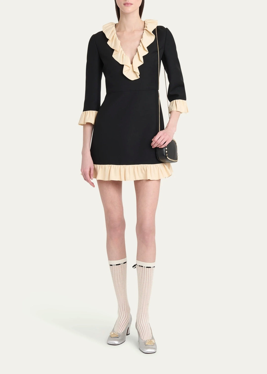 Valen 25ss ruffle dress
